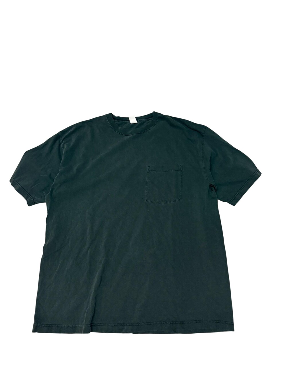 Vintage 90s Cherokee Shirt Mens XL Green Pocket Basic blank Tee Cotton Top